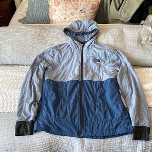 The North Face lightweight zip up hoodie size medium